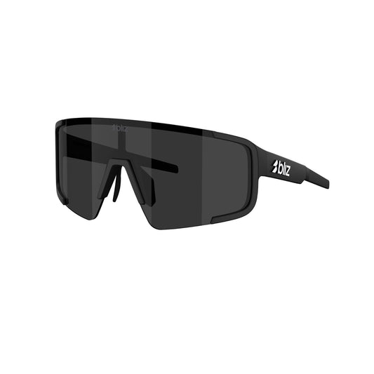 Bril BLIZ P003 SMALL Zwart Mat Glas Smoke