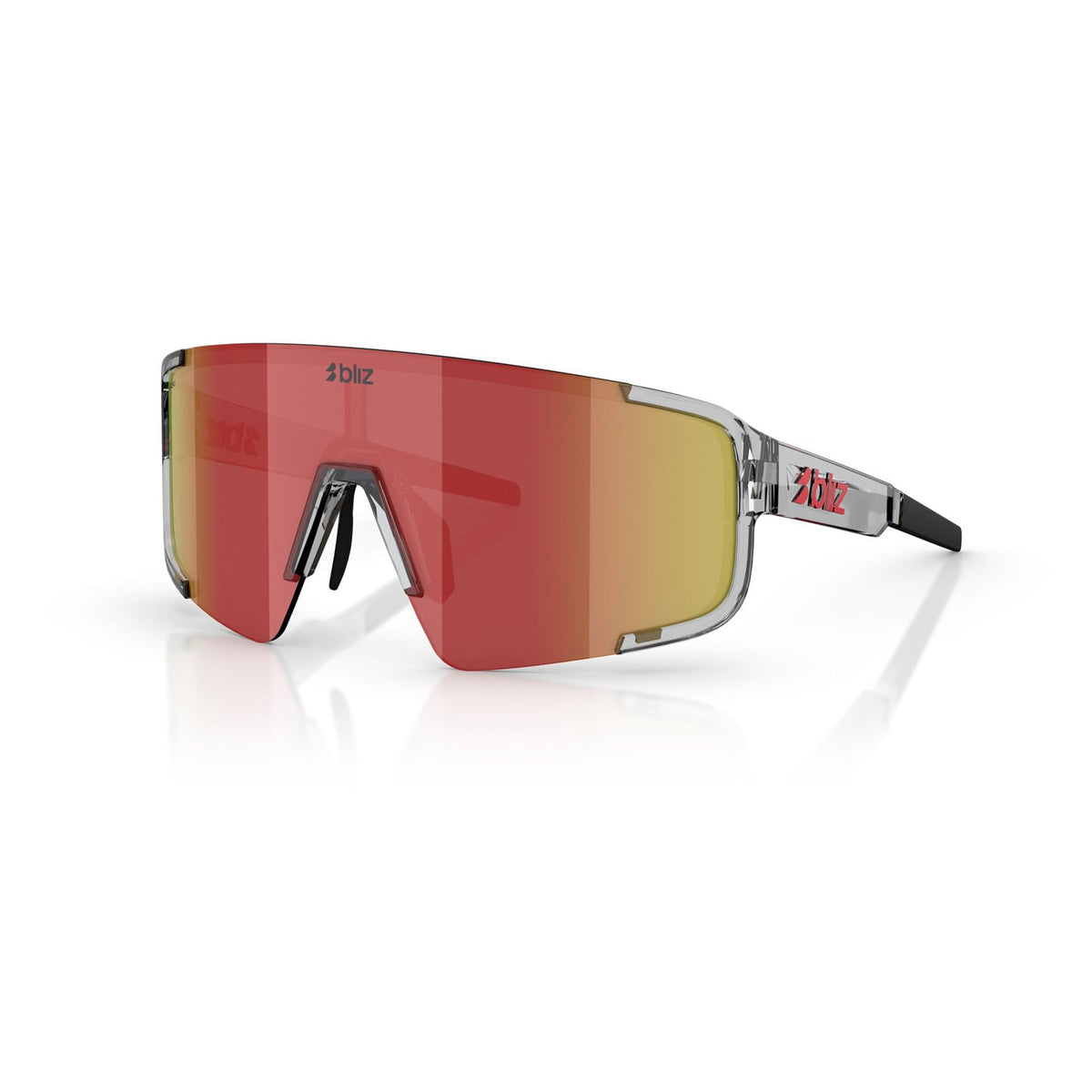 Okulary BLIZ P003 Przezroczysty Szary Soczewka Red Multi