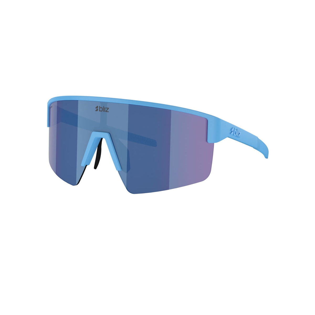 BLIZ P004 Glasses Matt Blue Blue Iridium Lens
