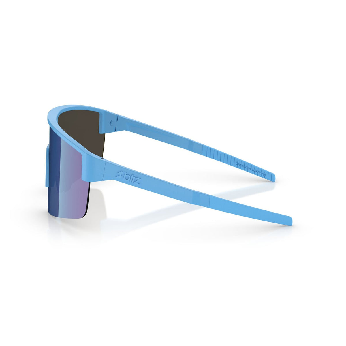 BLIZ P004 Glasses Matt Blue Blue Iridium Lens