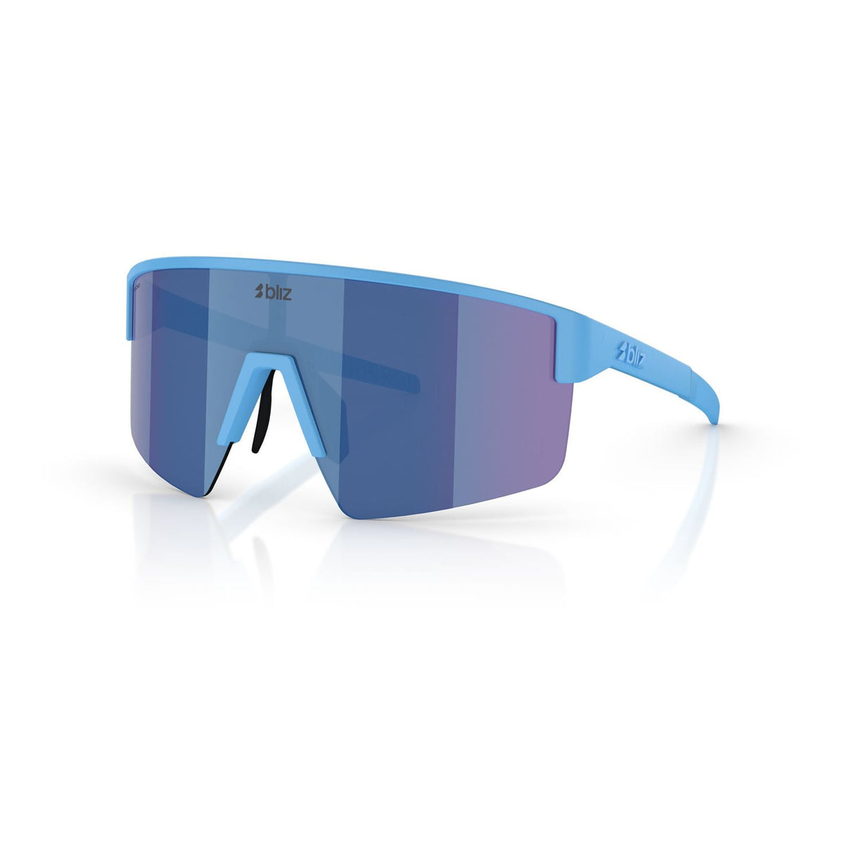 BLIZ P004 Glasses Matt Blue Blue Iridium Lens