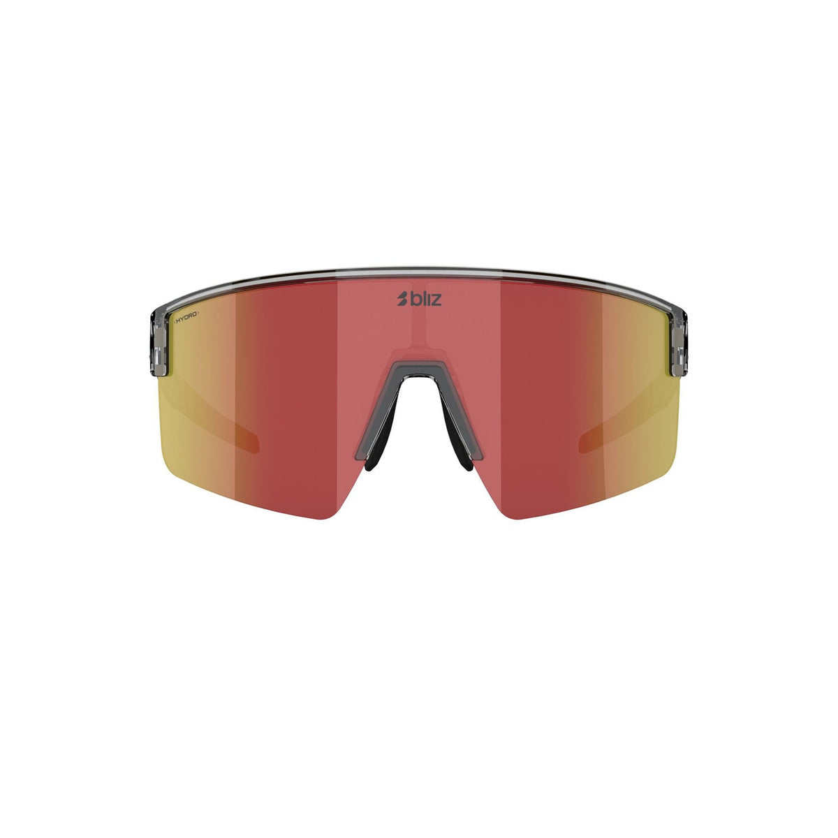 Brýle BLIZ P004 průhledné šedé sklo Red Multi
