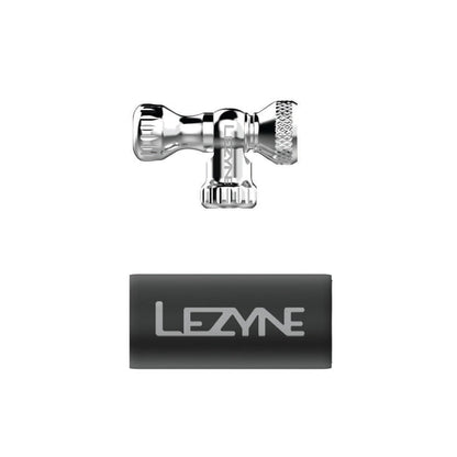 CO2-pompkop LEZYNE CONTROL DRIVE CO2 zilver