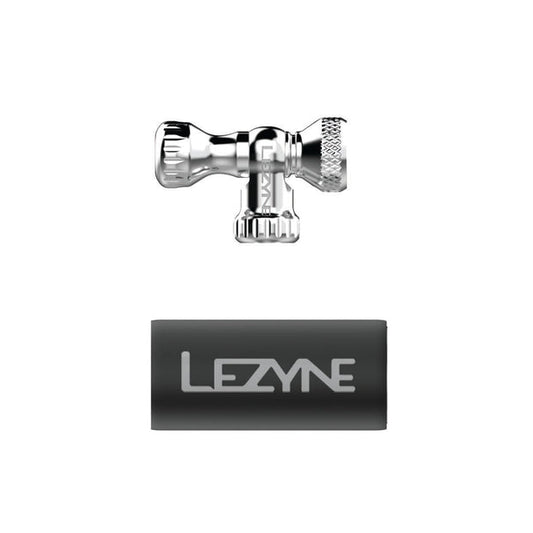 Cap de umflare CO2 LEZYNE CONTROL DRIVE CO2 argintiu