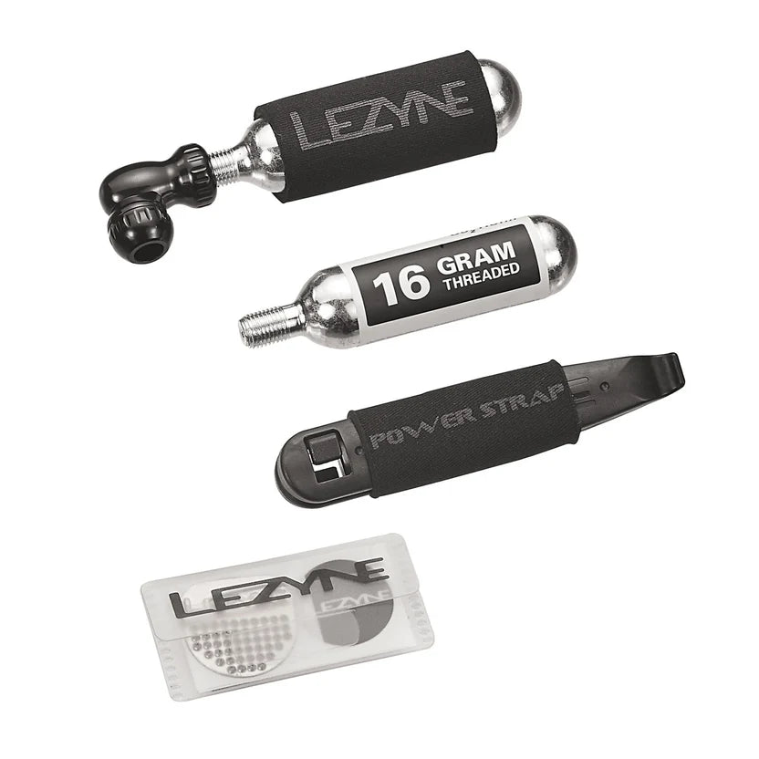 LEZYNE TWIN DRIVE Repair Combo repair kit + threaded CO2 cartridge