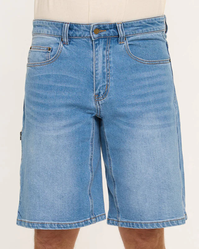 Short DHARCO JORT UNISEX COASTAL WASH Blå