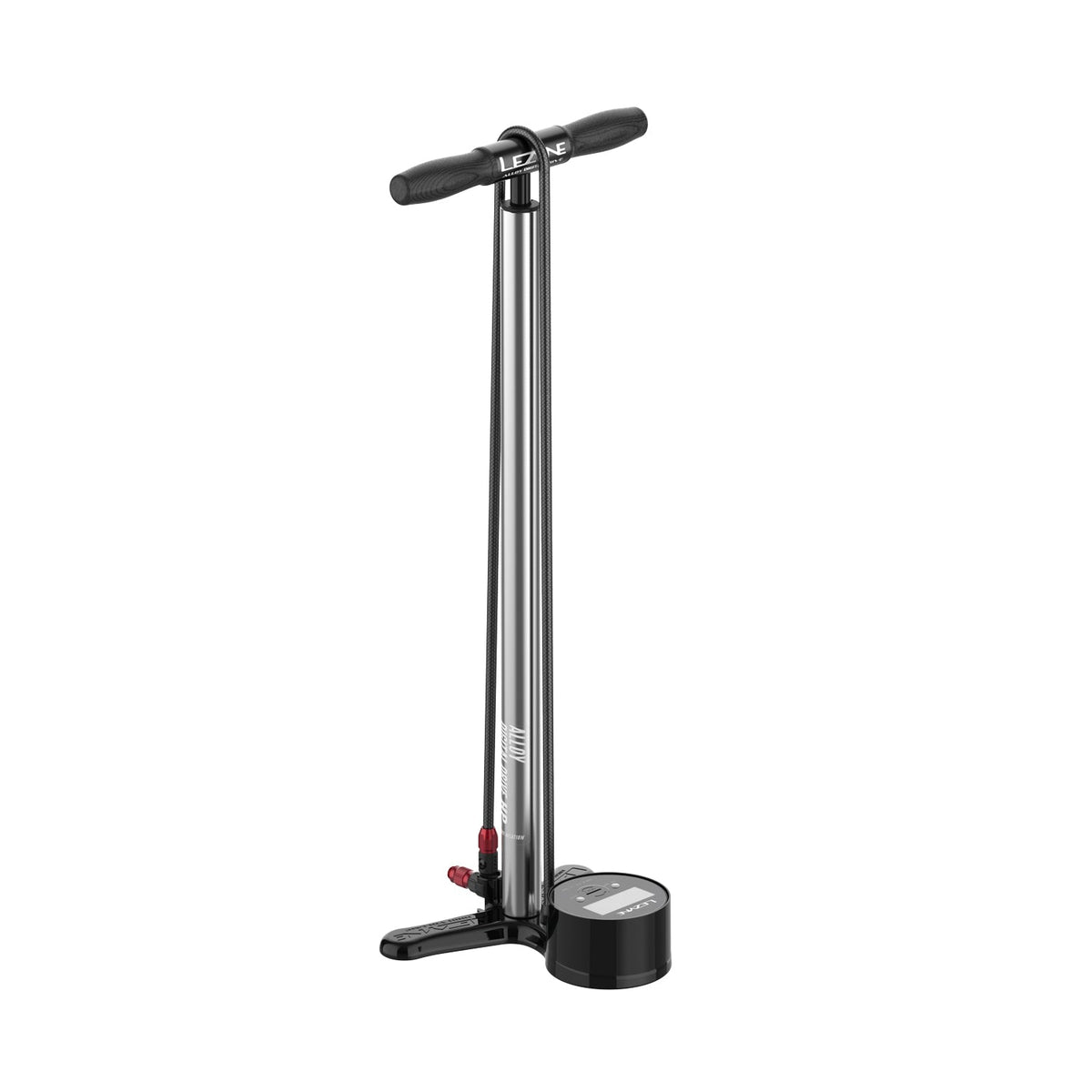 LEZYNE DIGITAL DRIVE 3.5 ALLOY Floor Pump, Silver