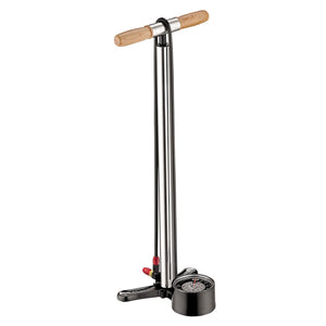 LEZYNE ALLOY FLOOR DRIVE hõbedane põrandapump