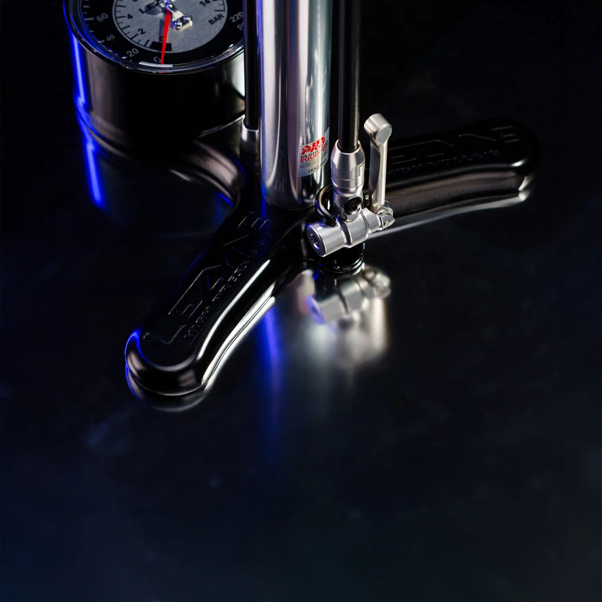 LEZYNE ALLOY FLOOR DRIVE Presta Pro Chuck golvpump, silver