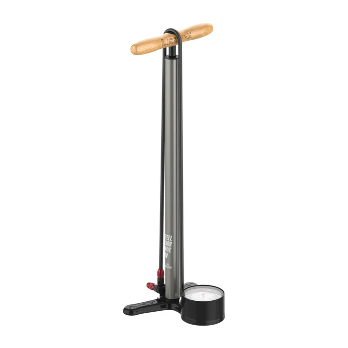 Stojánková Pumpa LEZYNE STEEL FLOOR DRIVE 3.5 HV Černá
