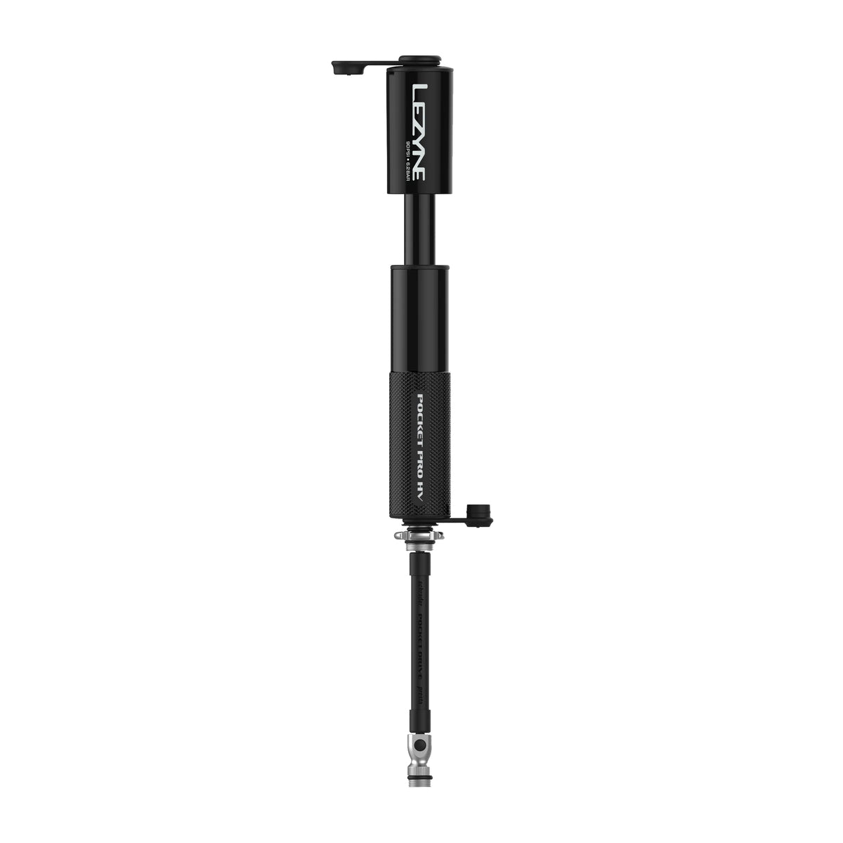 Τρόμπα χειρός LEZYNE POCKET DRIVE PRO HV ματ μαύρη