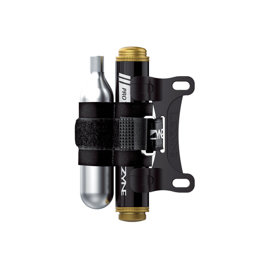 LEZYNE PRO Loaded tubeless-rehvi paranduskomplekt + 20 g CO2-padrun, must