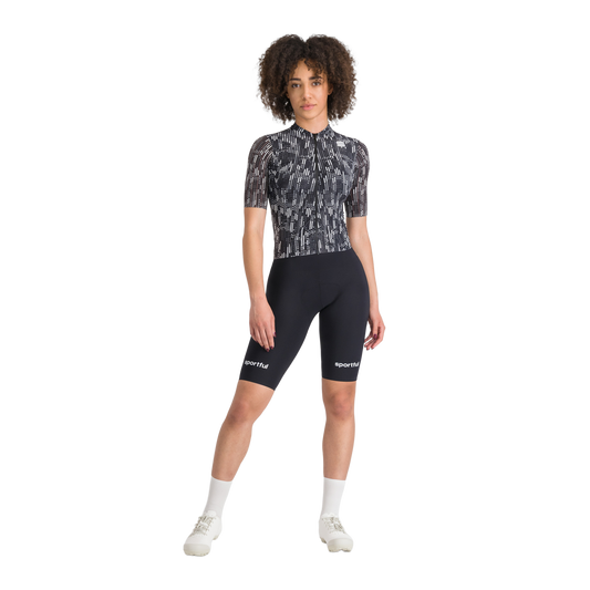 Kombinezon SPORTFUL G-SUIT Krótki Rękaw Damski Czarny/Biały