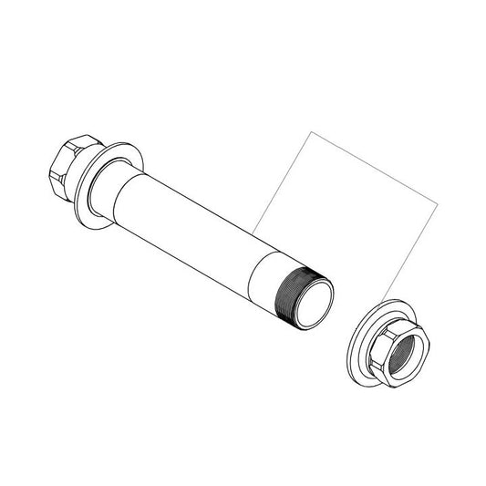 Wewnętrzna Oś Przedniego Koła 12x100mm ENVE INNERDRIVE