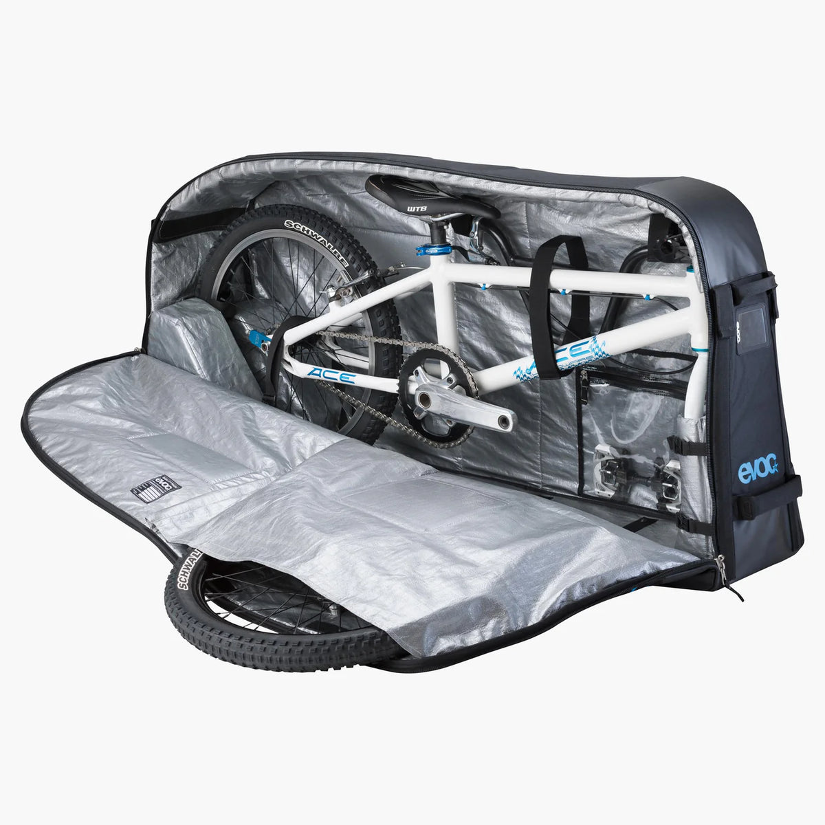 Transporttaske til cykel EVOC BIKE TRAVEL BAG BMX Sort