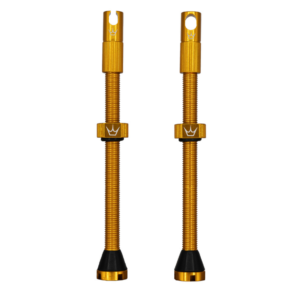 Βαλβίδες Tubeless PEATY'S x Chris King MK2 Presta 80 mm (x2) Χρυσό
