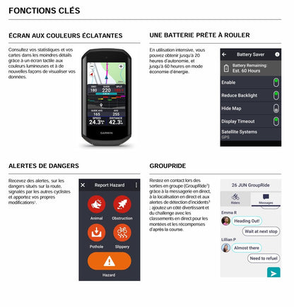 GARMIN EDGE 1050 BUNDLE GPS