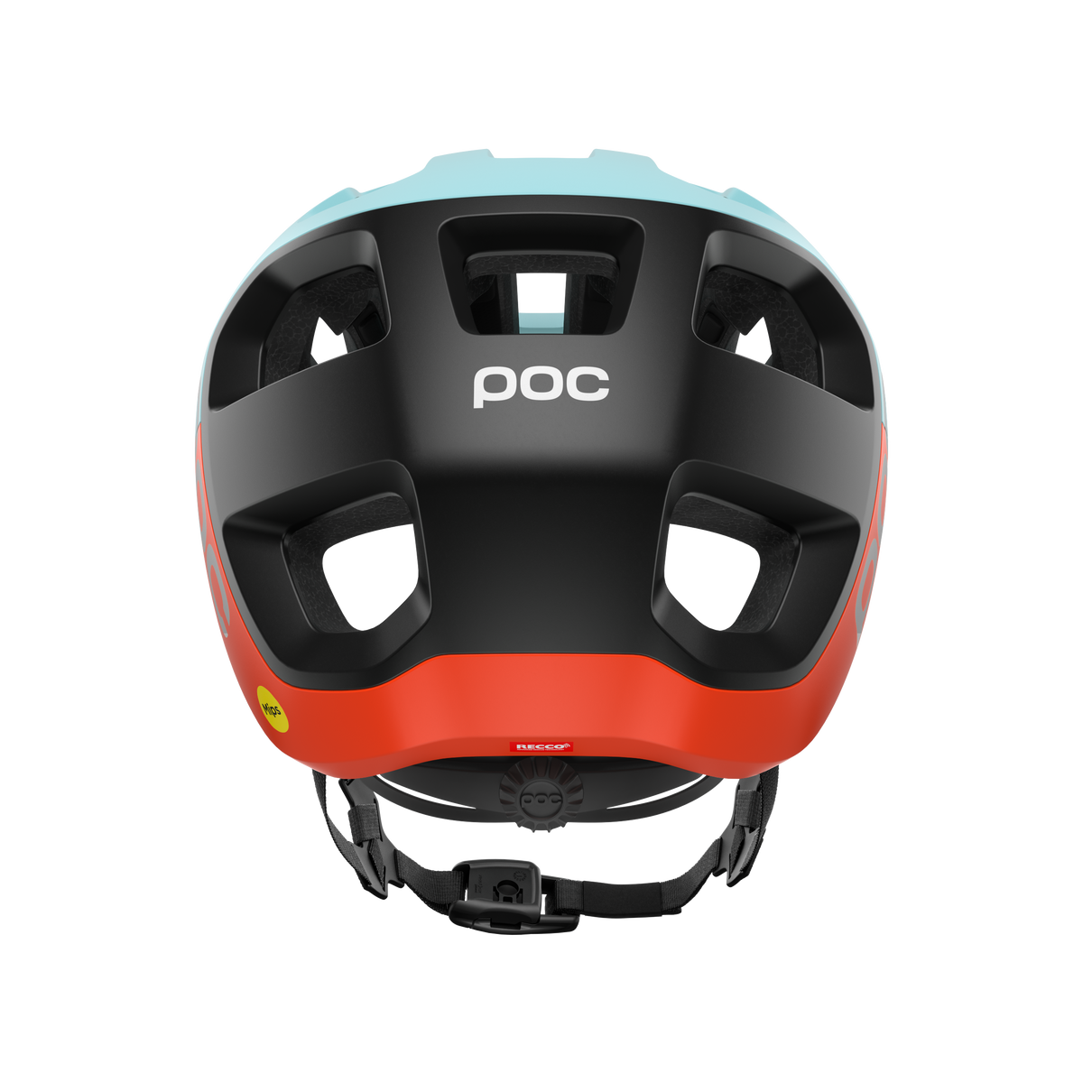 MTB-helm POC CULARIS Blauw/Oranje Mat