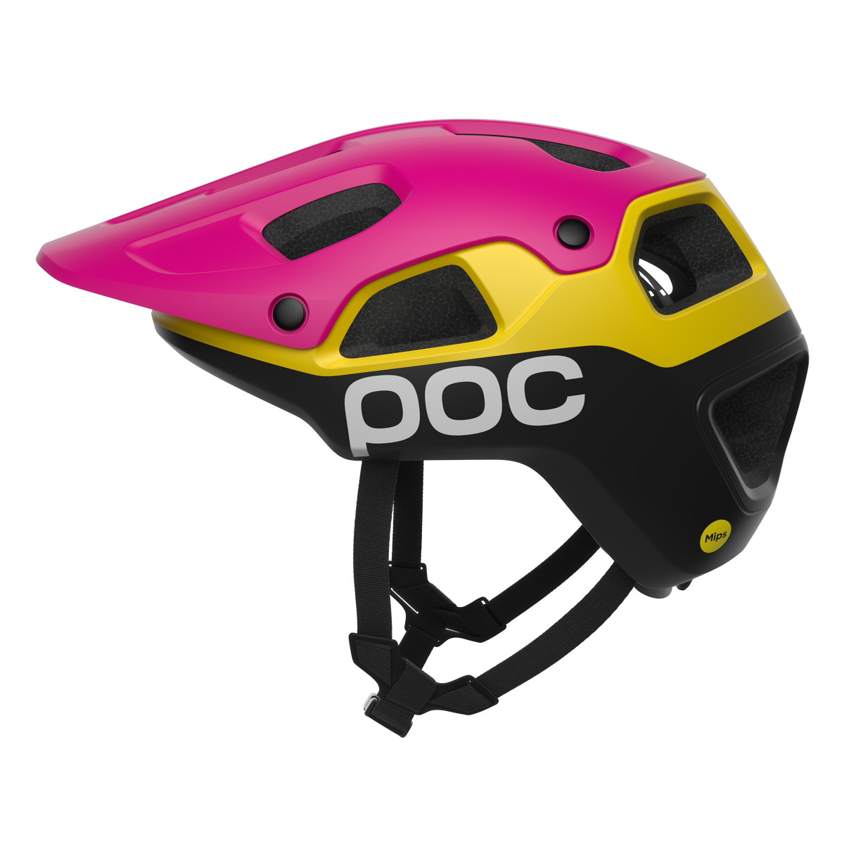 Kask MTB POC CULARIS PURE Różowy/Żółty/Czarny