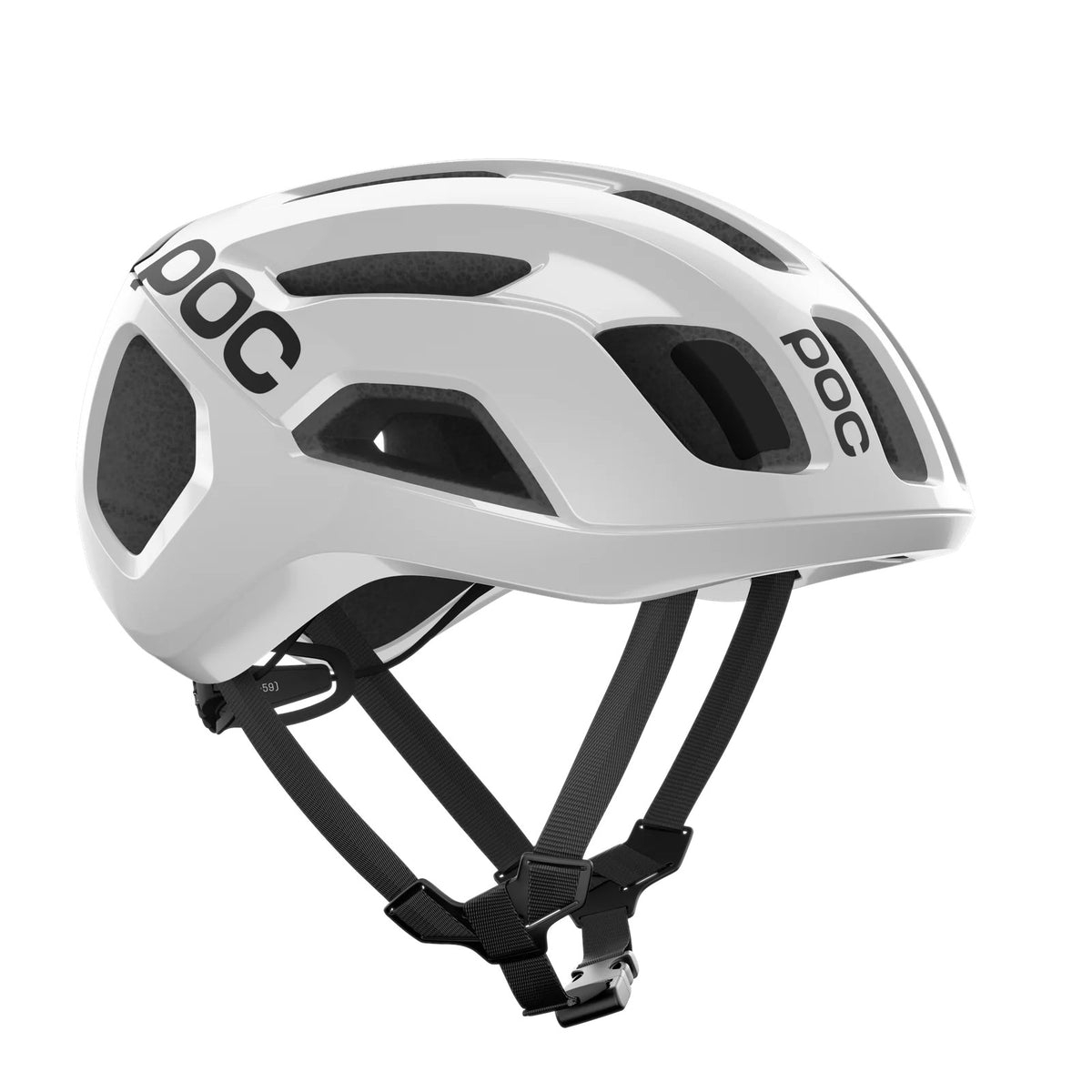 Κράνος Δρόμου POC VENTRAL AIR MIPS Logo Λευκό/Μαύρο Mat