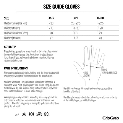GRIPGRAB WINTER WATERPROOF Gloves Black