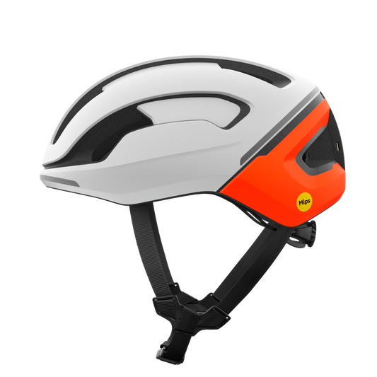 Weghelm POC OMNE BEACON MIPS Wit/Oranje Mat