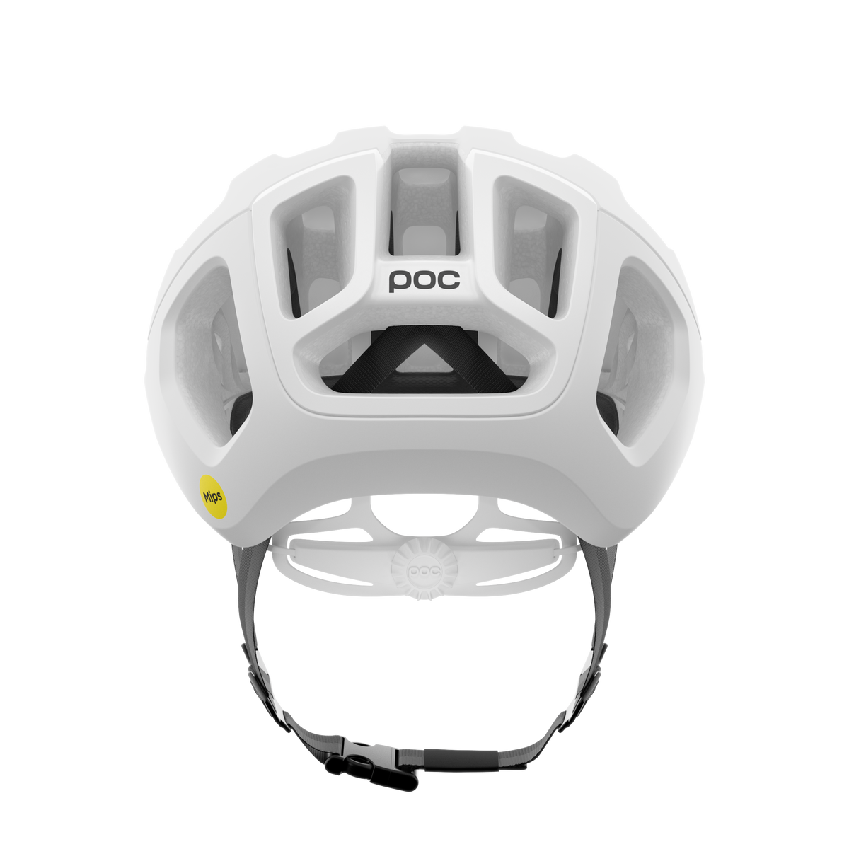 POC VENTRAL TEMPUS MIPS Road Helmet Matt White