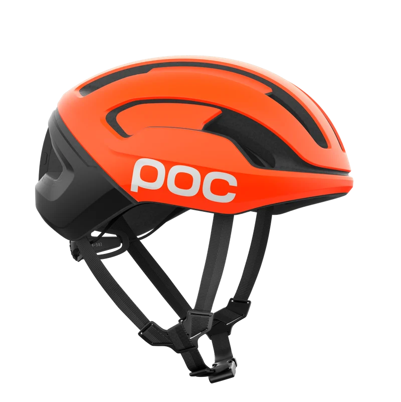Vejhjelm POC OMNE BEACON MIPS Orange/Sort Mat
