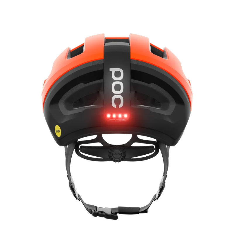 Vejhjelm POC OMNE BEACON MIPS Orange/Sort Mat