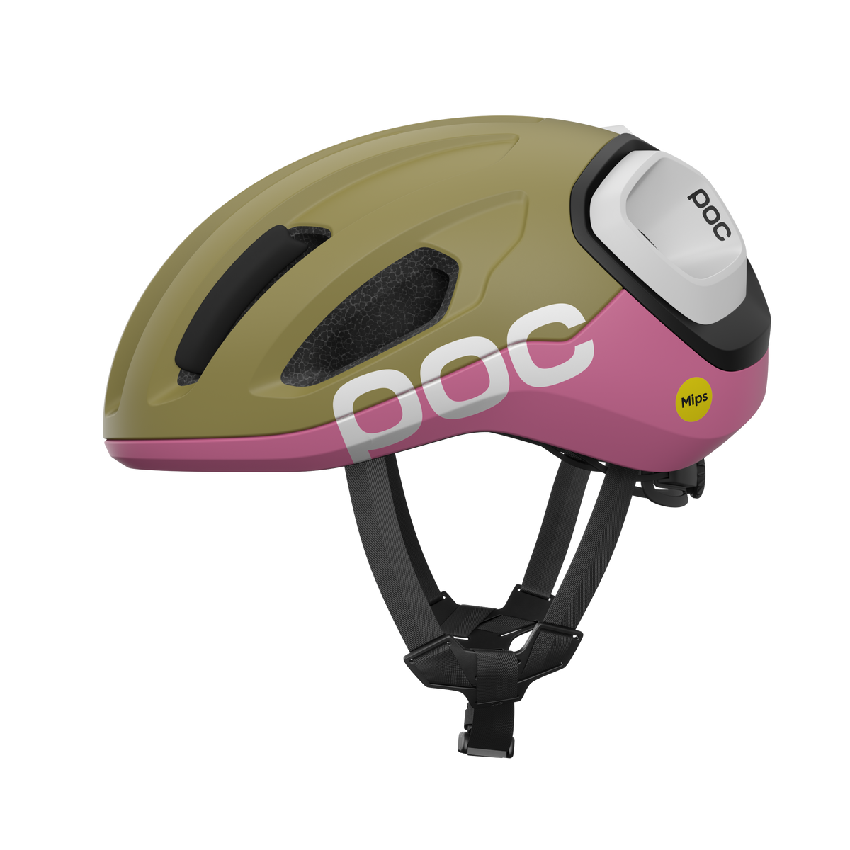 POC AMIDAL MIPS Kaki/Roze Mat Weghelm