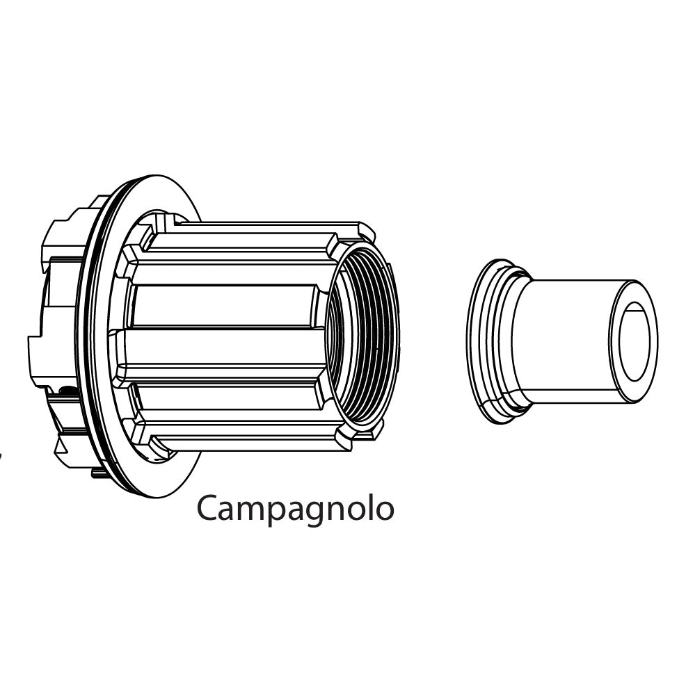 Ořech ZIPP ZR1 typ Campagnolo N3W 13V #11.2018.065.010