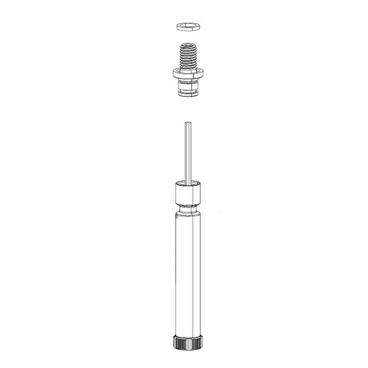Nastavovací Kolečko Odskoku a Matice pro Vidlici ROCKSHOX 27.5" SID B2+ (2017+),REBA-10/REBA-12/REBA-15 A7-A9 (2018-2025)