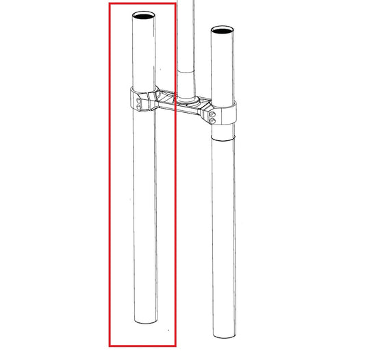 Højre Stanchion til Forgaffel ROCKSHOX BOXXER D1 (2024+)