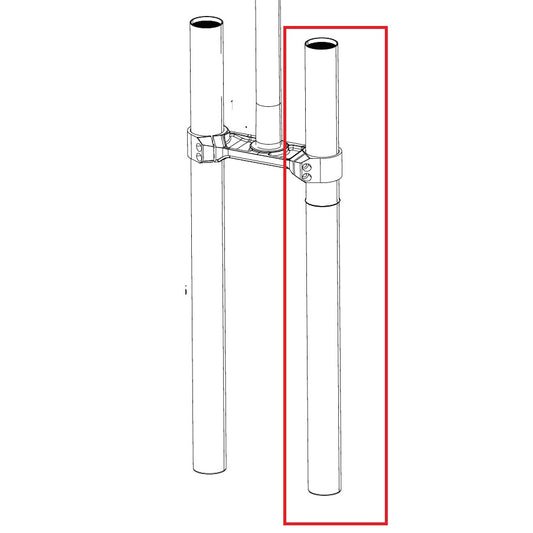 Vänster Dykrör för Gaffeln ROCKSHOX BOXXER D1 (2024+)