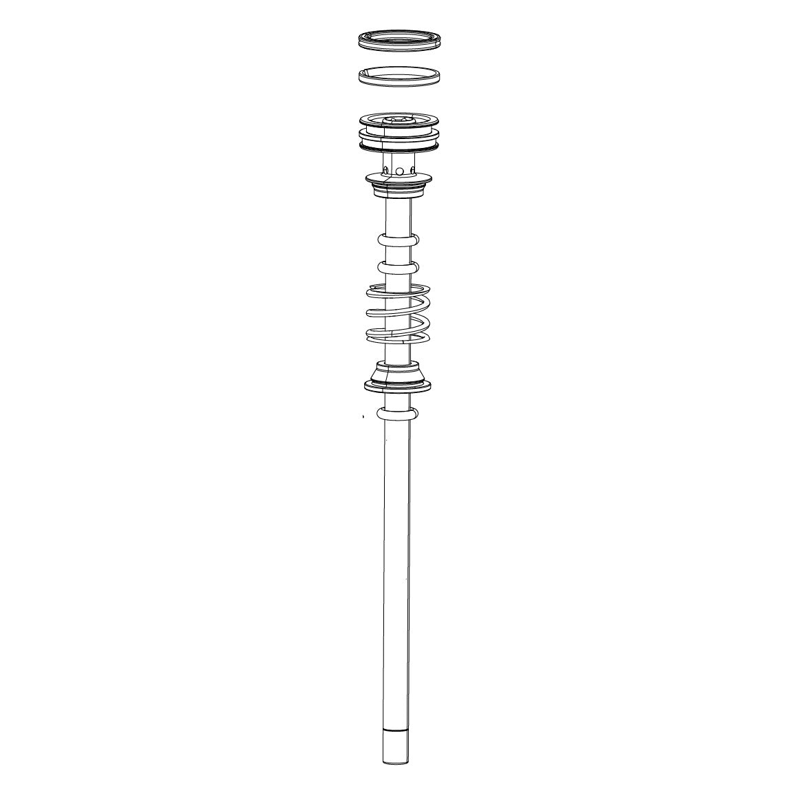 Kit Piston Debonair pro vidlici ROCKSHOX SID 35mm D1+ (2024+) 110mm 29"