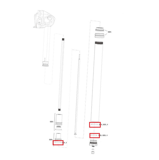 Zestaw Serwisowy 200 h/rok ROCKSHOX REVERB XPLR AXS 27.2mm A1