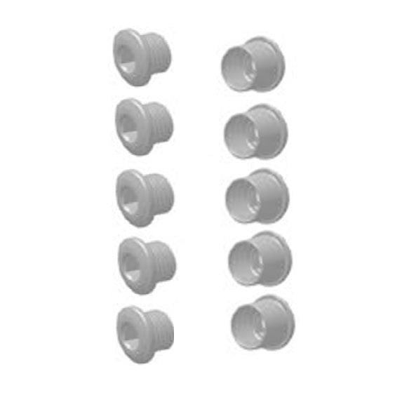 Κιτ 5 Βιδών Chimney SRAM Ποδάλι TRUVATIV/SRAM Μαύρο