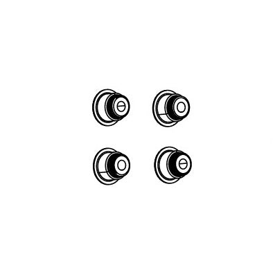 SRAM Skruekitsæt til BOSCH/FAZUA Pedalmotor (x4)