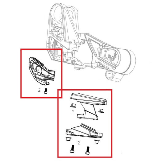 SRAM XX T-Type Eagle AXS Derailleur Protection Kit