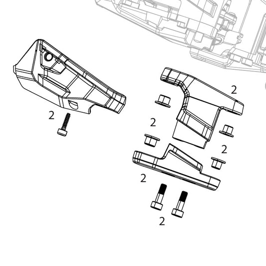 Beskyttelseskit til Bagskifter SRAM XX DH T-TYPE EAGLE AXS