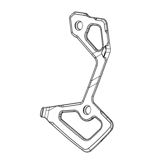 Interne Carbon Achterderailleurschakelplaat SRAM RED XPLR AXS E1
