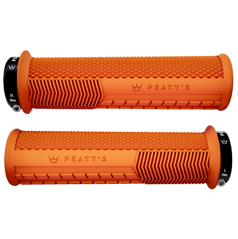 PEATY'S MONARCH KNURL Grips Mango