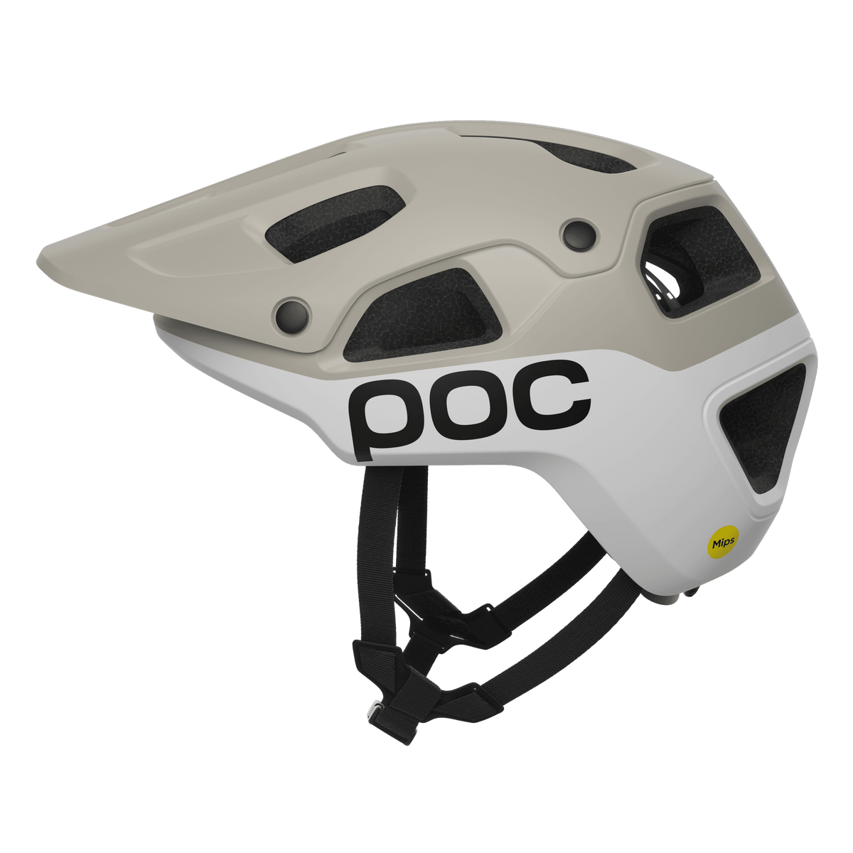 Přilba MTB POC CULARIS PURE Šedá/Bílá