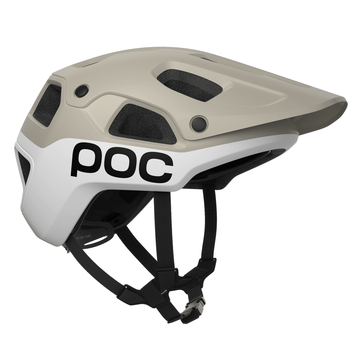 Přilba MTB POC CULARIS PURE Šedá/Bílá