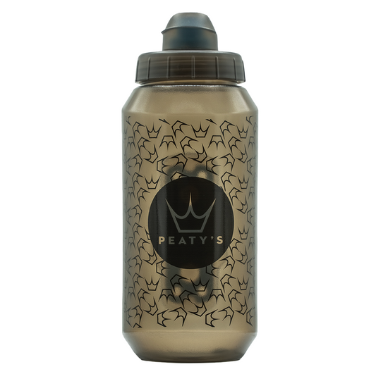PEATY'S X FIDLOCK Big Dog Bottle and Bottle Cage Kit (750ml) Smoked