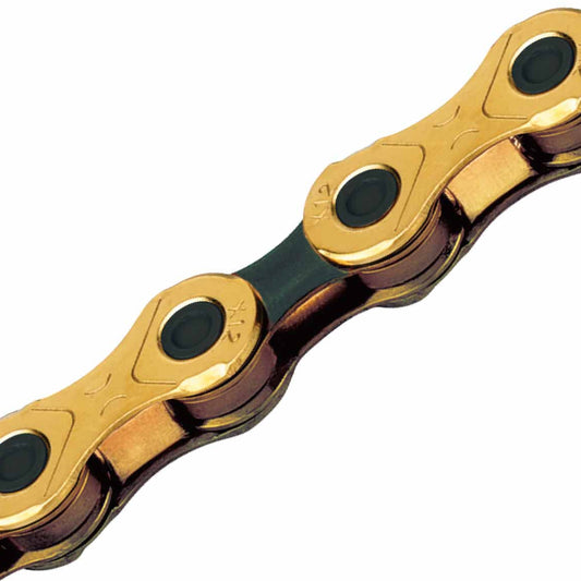 12V Kæde KMC X12 Ti-N Sort/Guld