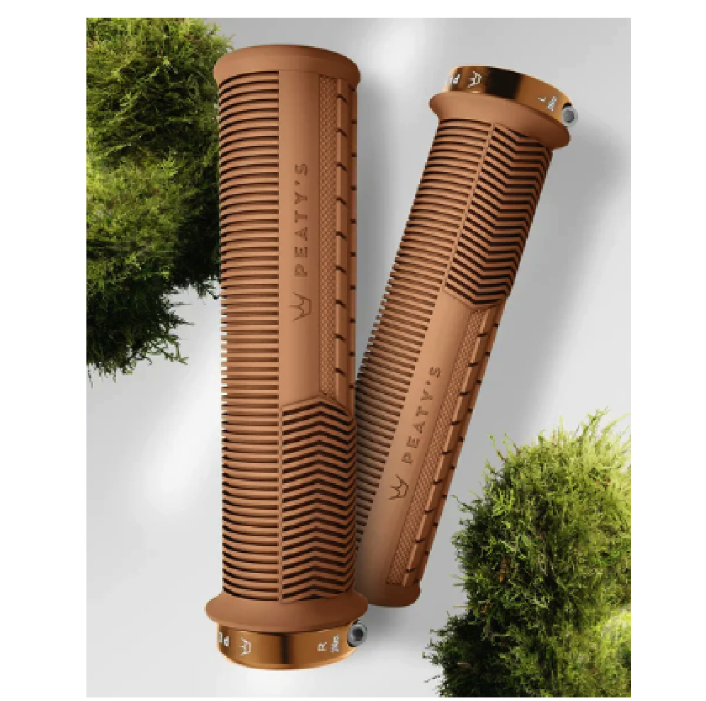 PEATY'S MONARCH MUSHROOM Grips Brown