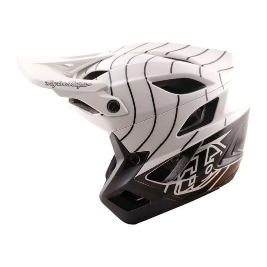 MTB-hjälm TROY LEE DESIGNS STAGE STUNT AIRWAVES PUMICE MIPS Vit/Svart