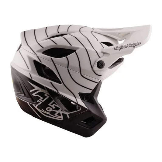 TROY LEE DESIGNS STAGE STUNT AIRWAVES PUMICE MIPS White/Black MTB Helmet