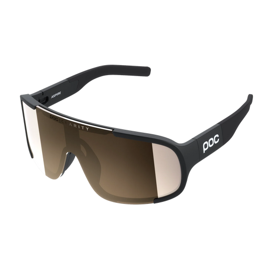 POC ASPIRE WF-briller Sort Glas Clarity Trail Partly Sunny Silver